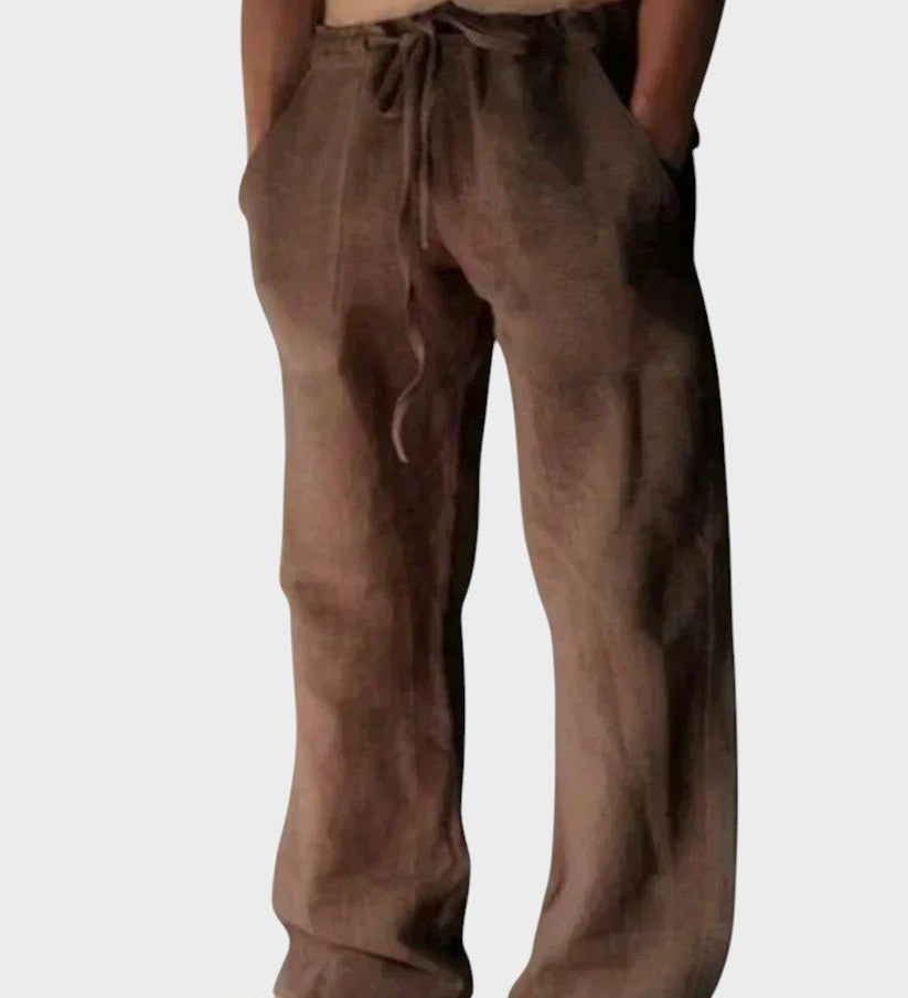 Brian | Lõdvad nööriga püksid