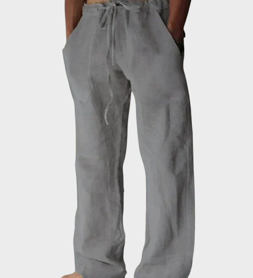 Brian | Lõdvad nööriga püksid